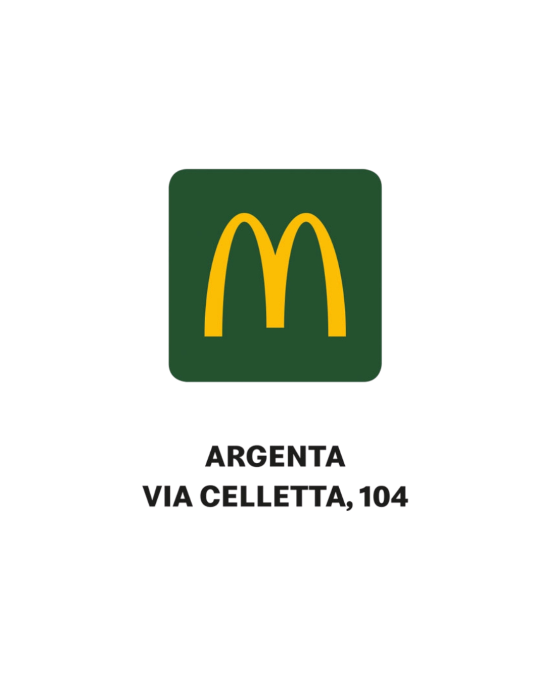 Mc Donalds Argenta